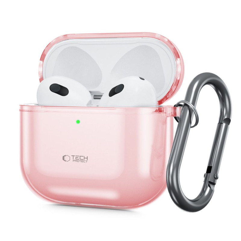 Pouzdro Tech-Protect FlexAir pro AirPods 4 - růžové