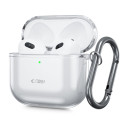 Pouzdro Tech-Protect Flexair pro AirPods 4 - transparentní