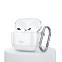 Pouzdro Tech-Protect Flexair pro AirPods 4 - transparentní