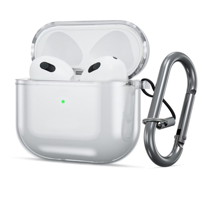 Pouzdro Tech-Protect FlexAir pro Apple AirPods 3 - průhledné