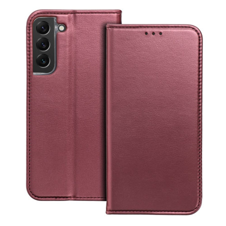 Kryt SMART MAGNETO pro Samsung A25 5G – vínová