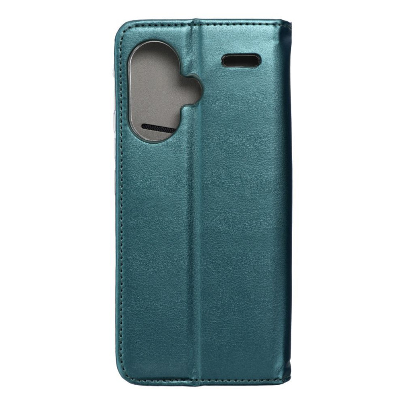 Kryt SMART MAGNETO pro Xiaomi Redmi NOTE 13 PRO PLUS 5G - tmavě zelený
