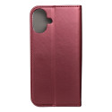 Kryt Smart Magneto pro iPhone 16 PLUS - vínový
