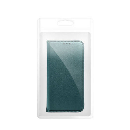 Kryt SMART MAGNETO pro Xiaomi Redmi 14C - tmavě zelená