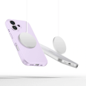 Pouzdro Tech-Protect Kapalný silikon MagSafe pro Apple iPhone 16e – mauve