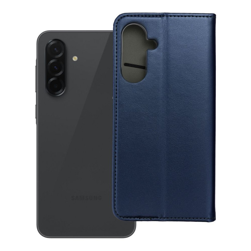 Kryt SMART MAGNETO pro Samsung A36 - tmavě modrý