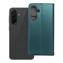 Kryt SMART MAGNETO pro Samsung A36 – tmavě zelená