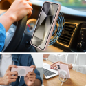 Pouzdro Tech-Protect Kapalný silikon MagSafe pro Apple iPhone 16e – růžová perla