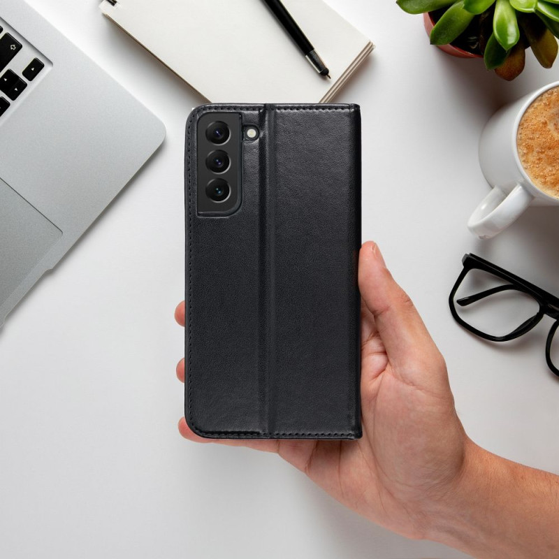 Kryt Smart MAGNETO pro Samsung A56 - černý (black)