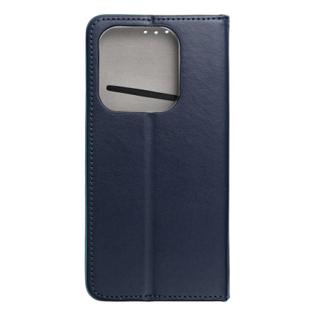Kryt SMART MAGNETO pro Redmi NOTE 14 5G tmavě modrý
