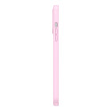 BASEUS ARYT001104 Liquid Gel Case Prémiový silikonový kryt pro iPhone 13 Pro Max, růžový
