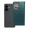 Kryt SMART MAGNETO pro Oppo Reno 13F 4G/5G – tmavě zelený
