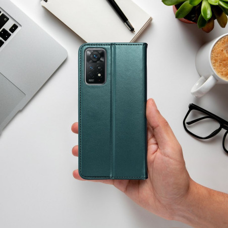 Kryt SMART MAGNETO pro Honor 400 LITE - tmavě zelená