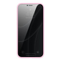 BASEUS ARYT001104 Liquid Gel Case Prémiový silikonový kryt pro iPhone 13 Pro Max, růžový