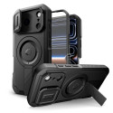 Pouzdro Tech-Protect Kevlar MagSafe pro iPhone 17 Pro – černé
