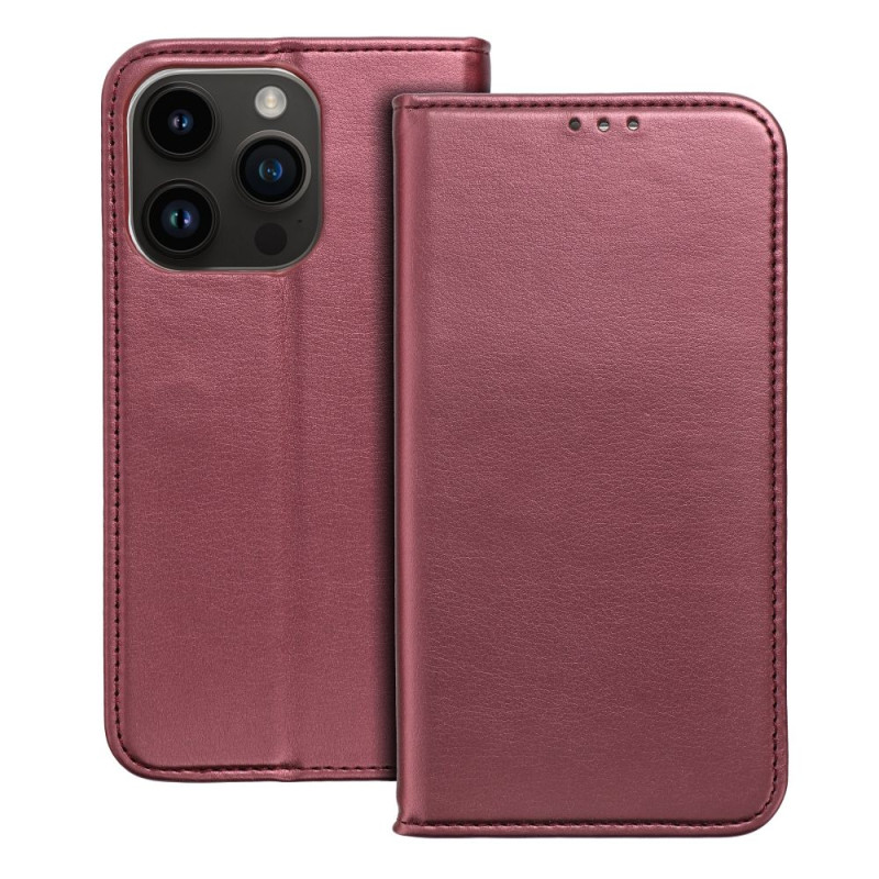Kryt iPhone 17 / 18 Smart Magneto pro iPhone 17 - burgundy