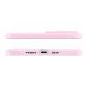 BASEUS ARYT001104 Liquid Gel Case Prémiový silikonový kryt pro iPhone 13 Pro Max, růžový
