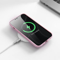 BASEUS ARYT001104 Liquid Gel Case Prémiový silikonový kryt pro iPhone 13 Pro Max, růžový