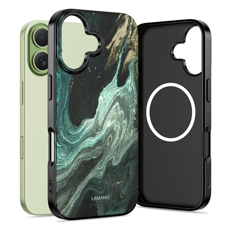Pouzdro Tech-Protect Lamano MagSafe pro iPhone 17 – Verde Aura