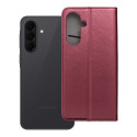 Kryt SMART MAGNETO pro Samsung A37 - vínový