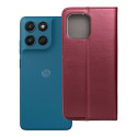Kryt Smart Magneto pro Motorola G57 POWER – vínový