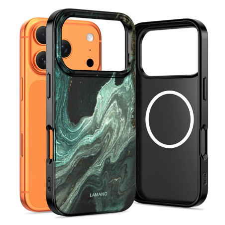 Pouzdro Tech-Protect Lamano MagSafe pro iPhone 17 Pro – Verde Aura