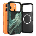 Pouzdro Tech-Protect Lamano MagSafe pro iPhone 17 Pro Max – Verde Aura