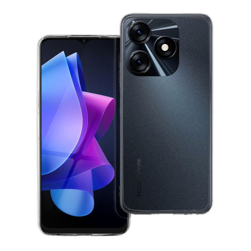 Kryt Clear Case 2 mm pro Tecno SPARK 10 - transparentní