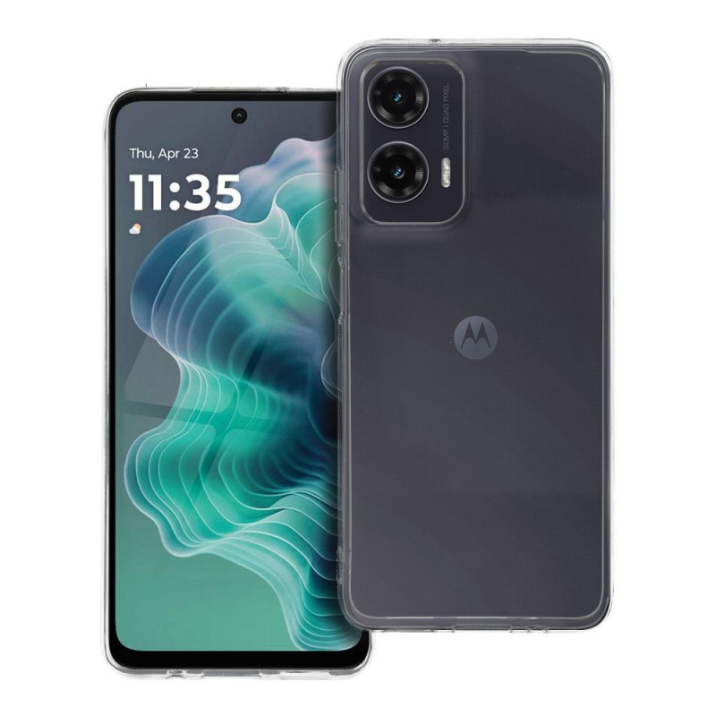 Kryt CASE pro Motorola G35 5G - transparentní (clear)