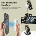 Pouzdro Tech-Protect MagEdge MagSafe pro Apple iPhone 16 Pro Max Matná černá/černý kov