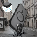 Pouzdro Tech-Protect MagEdge MagSafe pro iPhone 17 – matně černé/Gunmetal