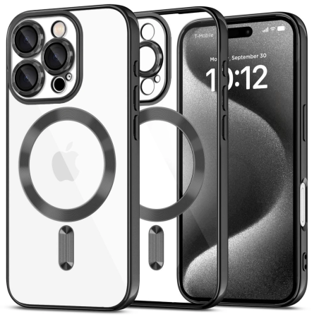 Pouzdro Tech-Protect MagFlex MagSafe pro Apple iPhone 16 Pro Lesklá Černá