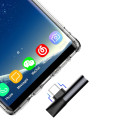 Baseus Audio Converter L41 adaptér z USB-C na USB-C + 3,5mm jack pro sluchátka – černý (CATL41-01)