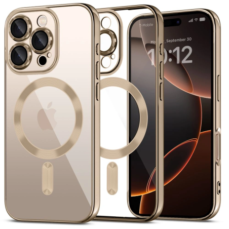 Pouzdro Tech-Protect MagFlex MagSafe pro Apple iPhone 16 Pro Max Shiny Desert