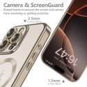 Pouzdro Tech-Protect MagFlex MagSafe pro Apple iPhone 16 Pro Max Shiny Desert