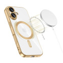 Pouzdro Tech-Protect MagFlex MagSafe pro iPhone 17 – lesklé zlaté