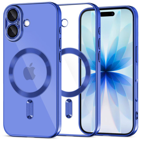 Pouzdro Tech-Protect MagFlex MagSafe pro iPhone 17 – Shiny Mist Blue