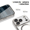 Pouzdro Tech-Protect MagFlex MagSafe pro iPhone 17 Pro – Shiny Silver