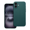 Kryt iPhone 16 PLUS pro iPhone 16 PLUS – matná tmavě zelená