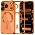 Pouzdro Tech-Protect MagFlex MagSafe pro iPhone 17 Pro Max – Shiny Cosmic Orange
