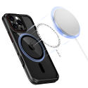 Pouzdro Tech-Protect MagHybrid MagSafe pro Apple iPhone 16 Pro Černá/červená