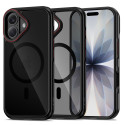Pouzdro Tech-Protect MagHybrid MagSafe pro iPhone 17 – černo-červené
