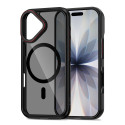 Pouzdro Tech-Protect MagHybrid MagSafe pro iPhone 17 – černo-červené