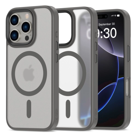 Pouzdro Tech-Protect MagMat MagSafe pro Apple iPhone 16 Pro Max matný titan