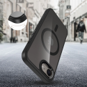 Pouzdro Tech-Protect Magmat MagSafe pro Apple iPhone 16e – Černé/čiré