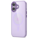 Pouzdro Tech-Protect MagMat MagSafe pro iPhone 17 – Lavender / průhledná