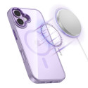 Pouzdro Tech-Protect MagMat MagSafe pro iPhone 17 – Lavender / průhledná