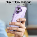 Pouzdro Tech-Protect MagMat MagSafe pro iPhone 17 – Lavender / průhledná