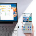 BASEUS BA04 Mini Bluetooth 5.0 adaptér do USB portu počítače, černý