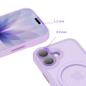 Pouzdro Tech-Protect MagMat MagSafe pro iPhone 17 – matná Lavender